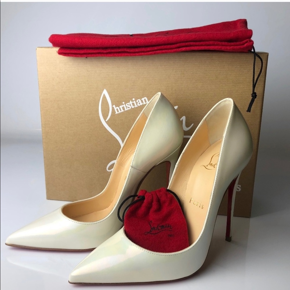 Christian Louboutin So Kate 120 wedding heels 35.5
